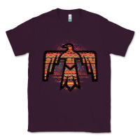Plum Red Aztec Thunderbird Classic Tee - Bettercallsaul