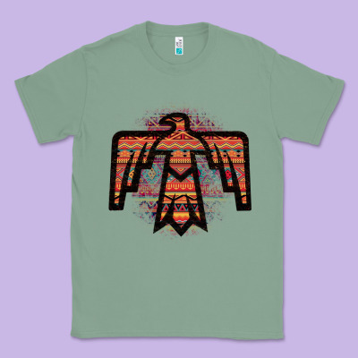 Red Aztec Thunderbird Classic Tee Designed By Bettercallsaul