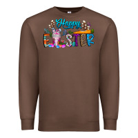 Chestnut happy easter coffee Premium Sweatshirt - CowhideDigitalArt