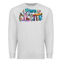 Dove Grey happy easter coffee Premium Sweatshirt - CowhideDigitalArt