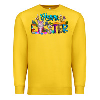 Lemon happy easter coffee Premium Sweatshirt - CowhideDigitalArt
