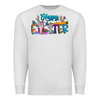 Oatmeal Heather happy easter coffee Premium Sweatshirt - CowhideDigitalArt