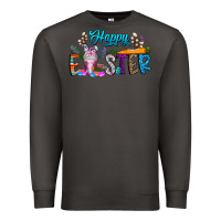 Smoke happy easter coffee Premium Sweatshirt - CowhideDigitalArt