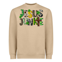 Jesus Junkie St. Patrick's Heavyweight Sweatshirt | Teevron