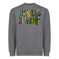 Storm Jesus junkie St. Patrick's Heavyweight Sweatshirt - CowGirlArtShop