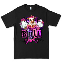 Black Bull sheet Halloween ghost Heifer Premium Tee - RanaPortraitStore