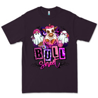 Plum Bull sheet Halloween ghost Heifer Premium Tee - RanaPortraitStore