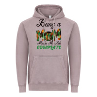 Being A Mom Makes My Life Complete For Dark Vintage Hoodie | Teevron