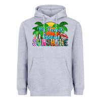 Heather Grey My Favorite Coloris Sunshine Heavyweight Hoodie - CowhideDigitalArt