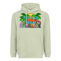 Matcha My Favorite Coloris Sunshine Heavyweight Hoodie - CowhideDigitalArt
