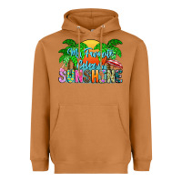 Meerkat My Favorite Coloris Sunshine Heavyweight Hoodie - CowhideDigitalArt