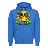 True Royal chick magnet Zipper Hoodie - FaDigitalArtStudio