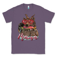 Lavender Mother's Day Glasses Leopard Bandana Mama Bear Hunting Fish Classic Tee - RanaPortraitStore