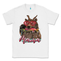 White Mother's Day Glasses Leopard Bandana Mama Bear Hunting Fish Classic Tee - RanaPortraitStore