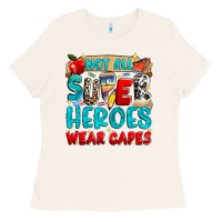 Bone not all super heroes wear capes Ladies Tee - NancyCooperArtShop