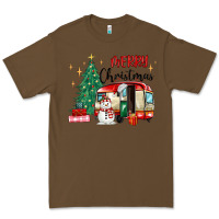 Cacao merry christmas camper Premium Tee - MaliasSmallBusiness