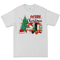 Dove Grey merry christmas camper Premium Tee - MaliasSmallBusiness