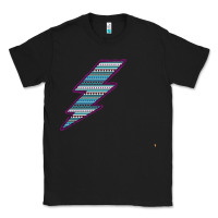 Black Purple Border Aztec Pattern Lightning Classic Tee - Bettercallsaul