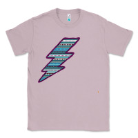 Lilac Purple Border Aztec Pattern Lightning Classic Tee - Bettercallsaul