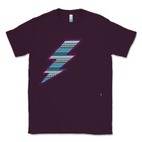 Plum Purple Border Aztec Pattern Lightning Classic Tee - Bettercallsaul
