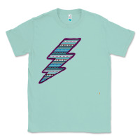 Seafoam Purple Border Aztec Pattern Lightning Classic Tee - Bettercallsaul
