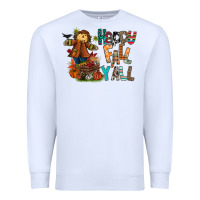 Happy Fall Y All Premium Sweatshirt | Teevron