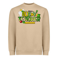 Mushroom lucky teacher St. Patrick's Day Heavyweight Sweatshirt - HowdyJamesFarm