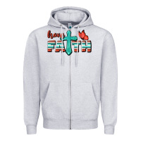 Have Faith Zipper Hoodie | Teevron