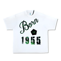 White Born In 1955 Urban Heavy Tee - Bettercallsaul