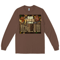 Chestnut dad bbq timer Long Sleeve Tee - TumblerDesignByShophia