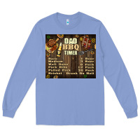 Colony Blue dad bbq timer Long Sleeve Tee - TumblerDesignByShophia