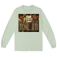 Matcha dad bbq timer Long Sleeve Tee - TumblerDesignByShophia