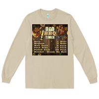 Mushroom dad bbq timer Long Sleeve Tee - TumblerDesignByShophia