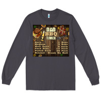 Smoke dad bbq timer Long Sleeve Tee - TumblerDesignByShophia