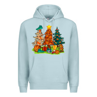 Blue Mist christmas basketball trees bbs Premium Hoodie - BundleAndBundleShop