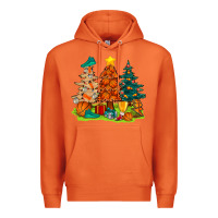 Carrot christmas basketball trees bbs Premium Hoodie - BundleAndBundleShop