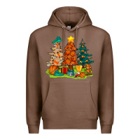 Chestnut christmas basketball trees bbs Premium Hoodie - BundleAndBundleShop