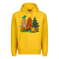 Lemon christmas basketball trees bbs Premium Hoodie - BundleAndBundleShop