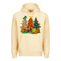 Pina Colada christmas basketball trees bbs Premium Hoodie - BundleAndBundleShop