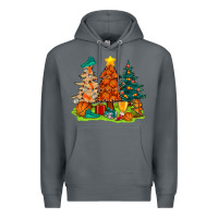Rock christmas basketball trees bbs Premium Hoodie - BundleAndBundleShop