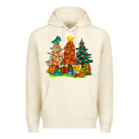 Sandshell christmas basketball trees bbs Premium Hoodie - BundleAndBundleShop