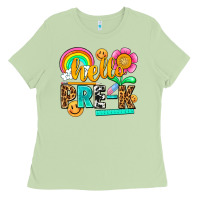 Matcha hello pre k Ladies Tee - NancyCooperArtShop
