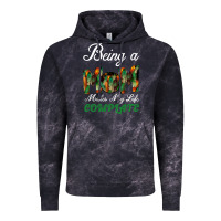 Cloud Black Being A Mom Makes My Life Complete For dark Vintage Hoodie - Bettercallsaul