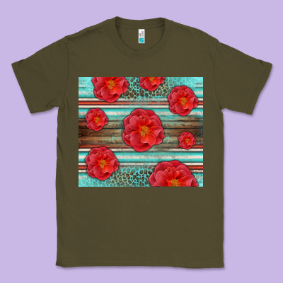 Western Roses Classic Tee Designed By Lillyallendesigns