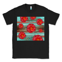 Black Western Roses Classic Tee - LillyAllenDesigns