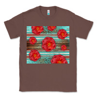 Chestnut Western Roses Classic Tee - LillyAllenDesigns
