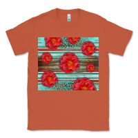 Copper Western Roses Classic Tee - LillyAllenDesigns