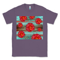 Lavender Western Roses Classic Tee - LillyAllenDesigns