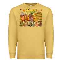 Antique Gold Fall Basics Premium Sweatshirt - CowhideDigitalArt