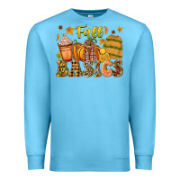 Ocean Blue Fall Basics Premium Sweatshirt - CowhideDigitalArt